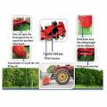 Tractor agrícola equipo agrícola 3 punto Pto Rotary Tiller